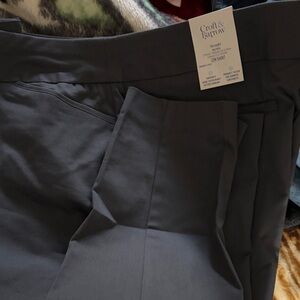 Croft & Barrow Charcoal Trousers